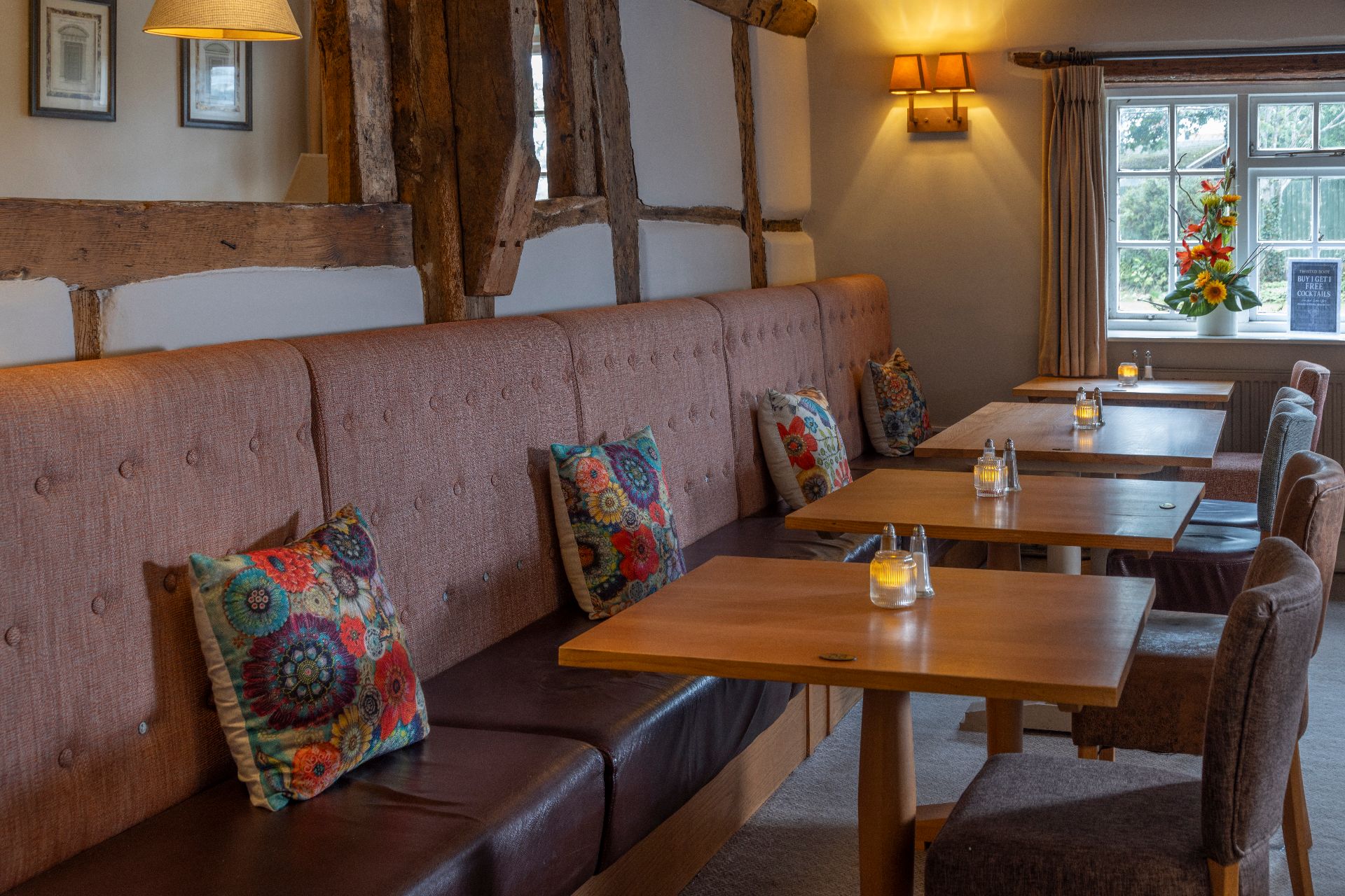 Relaxing countryside hotel stay